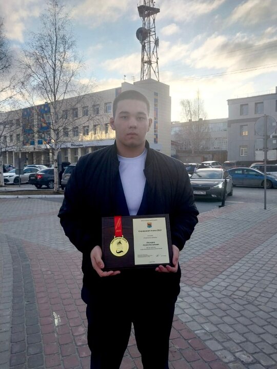 Молодой ногайский чемпион